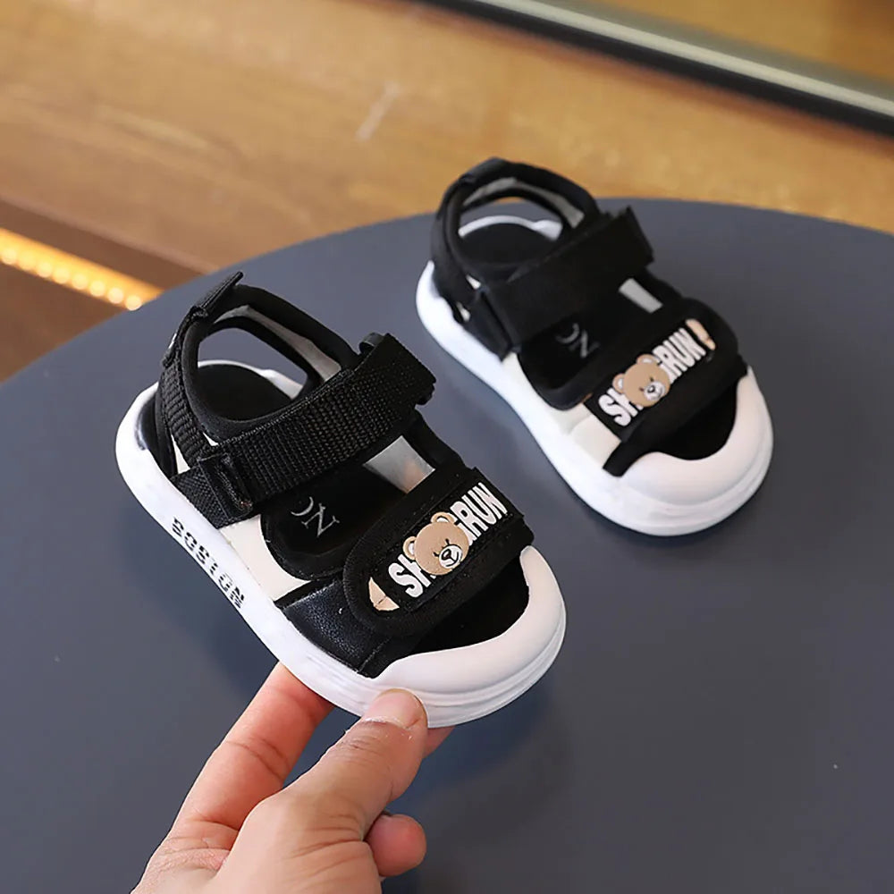 Summer Toddler Sandals For Baby 0-6y Boys Girls Summer Sandals Soft-soled First Step Footwear For Infant Kids Trend Fashion