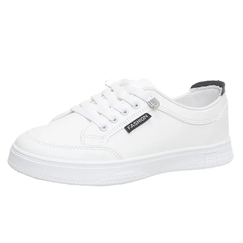 Women's Fashion White Sneakers 2025 New Spring and Autumn Flat Casual Shoes ins Breathable Thin Summer Sneakers