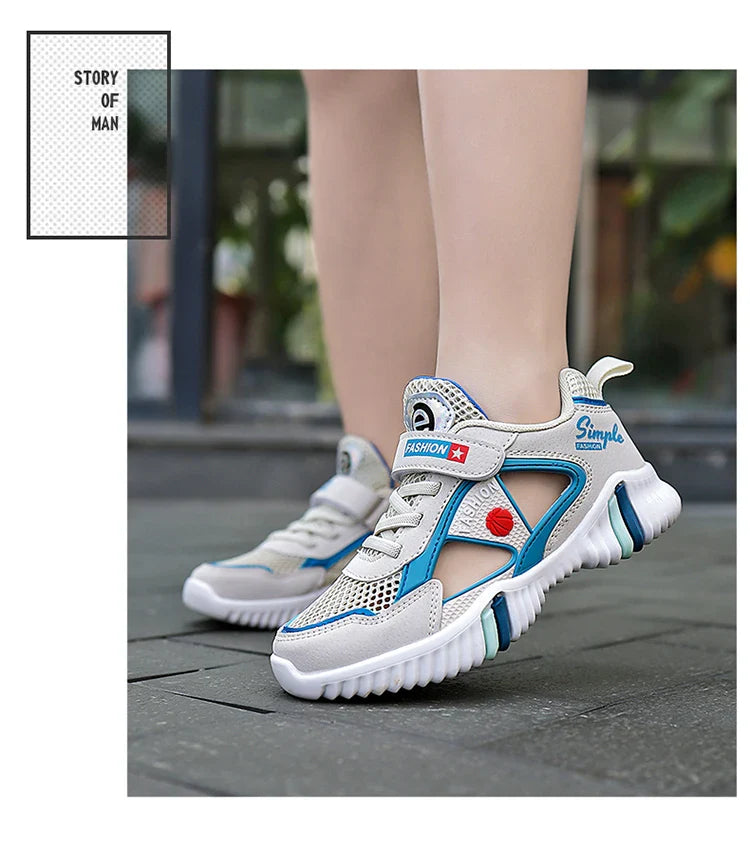 Summer Kids Sandals Breathable Boys and Girls Soft and Comfortable Beach Shoes Outdoor Lightweight Slippers