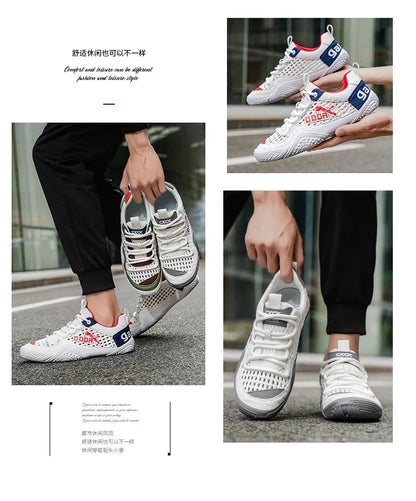 Shoes For Men Mesh Sneakers Summer Casual Breathable Sports Outdoor Hiking Tennis Running Designer Luxury Platform Loafers   (Available)