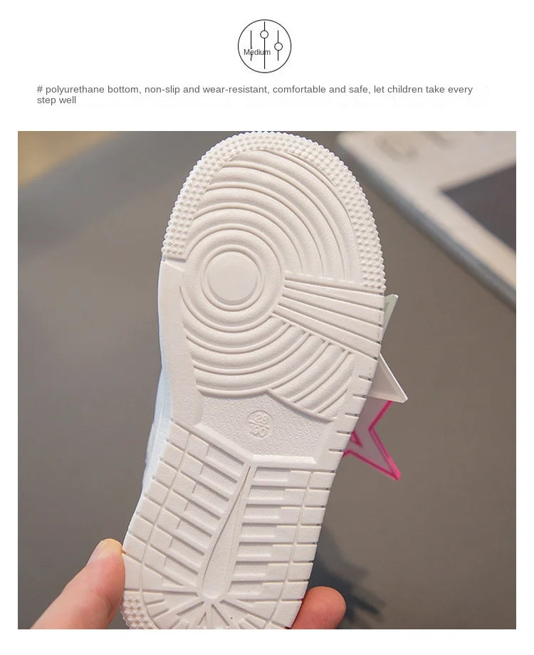 Spring Kids Shoes Fashion Classic Non-slip Children Sneakers Autumn New Walking Shoes for Girls Casual Outdoor