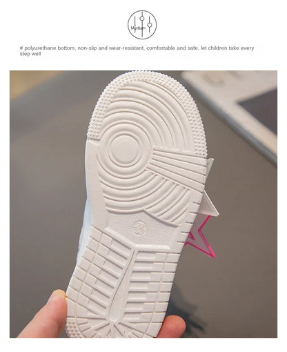 Spring Kids Shoes Fashion Classic Non-slip Children Sneakers Autumn New Walking Shoes for Girls Casual Outdoor
