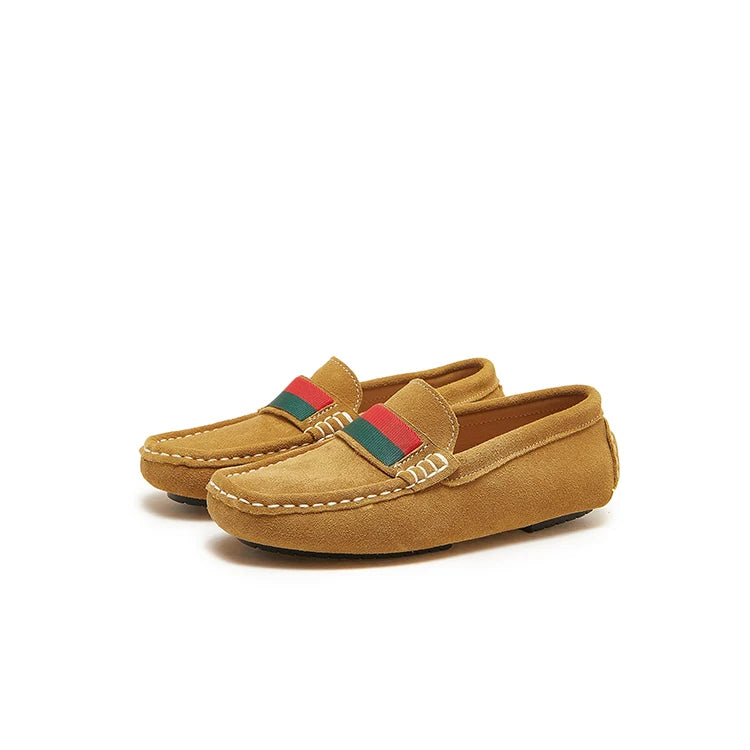 Hot Children Leather Shoes Boys Girls Kids Loafers Slip-on School Flats Casual Sneakers Performance Formal Occasions Party Shoe