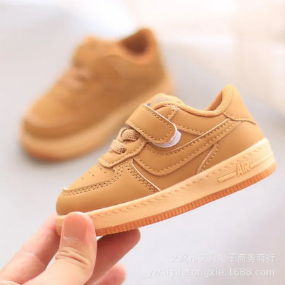 Sneakers for Babies Boys and Girls White Shoes Low-top Sneakers Student Shoes Children's Running Shoes Casual Shoes