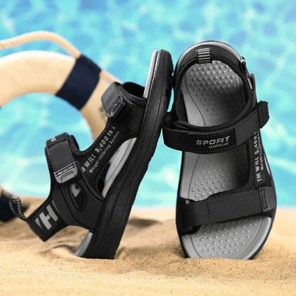 Summer Kids Sandals Breathable Boys Sandals Soft Comfortable Children's Shoes Outdoor Beach Girls Lightweight Slippers