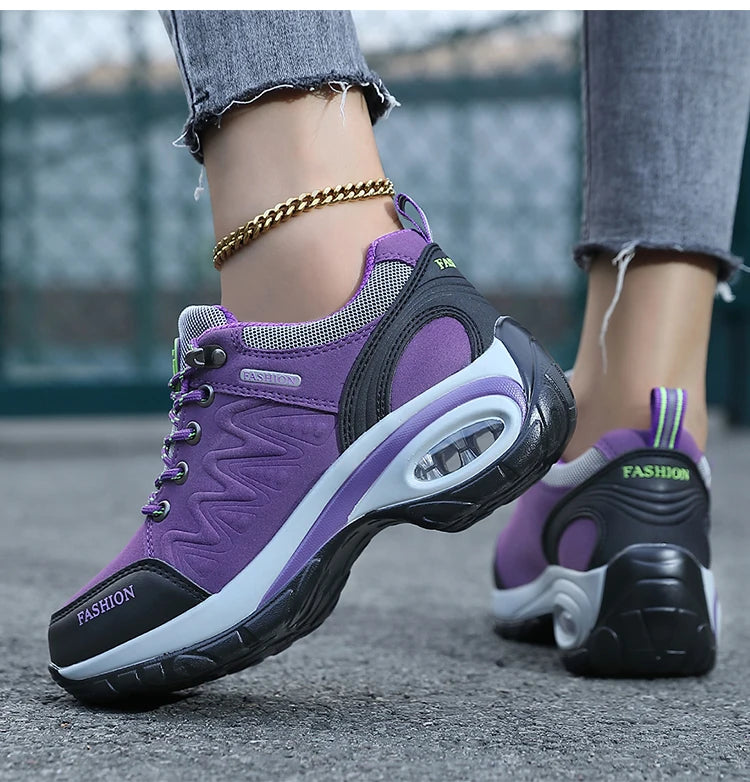 Women's Sneaker Women Sneakers With Heels Casual Shoes Woman Vulcanize Footwear Autumn Zapatillas De Mujer Casual Sports