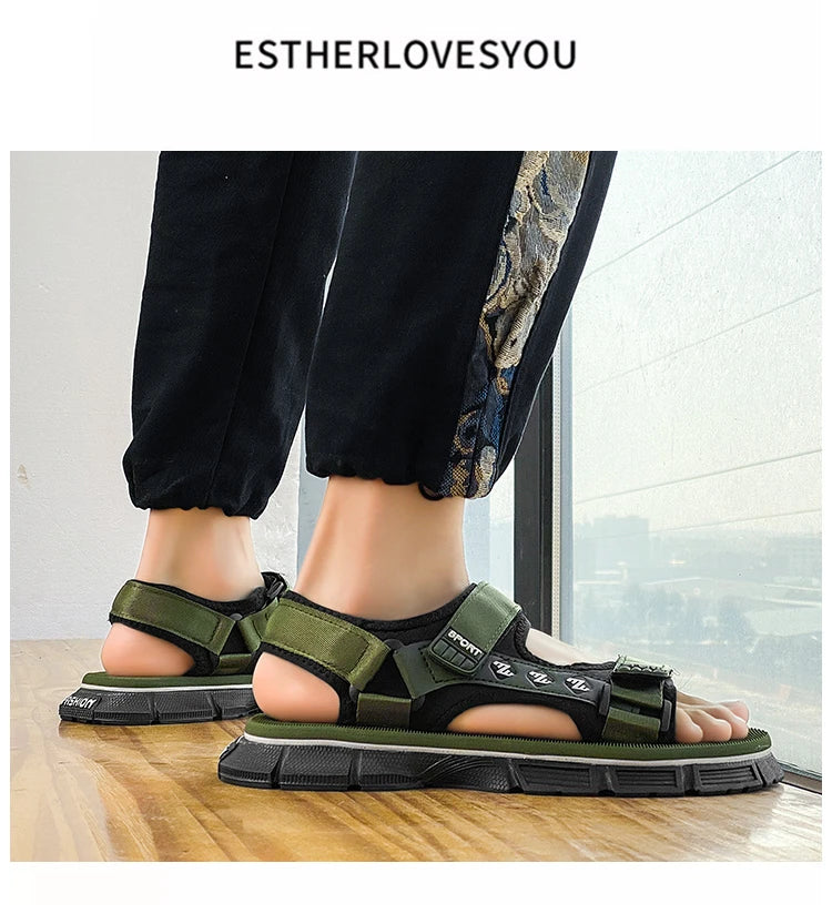 Summer Lightweight Shoes New Outdoor Comfortable Casual Sandals Men Sandals Fashion Leisure Beach Holiday Sandals for Mens
