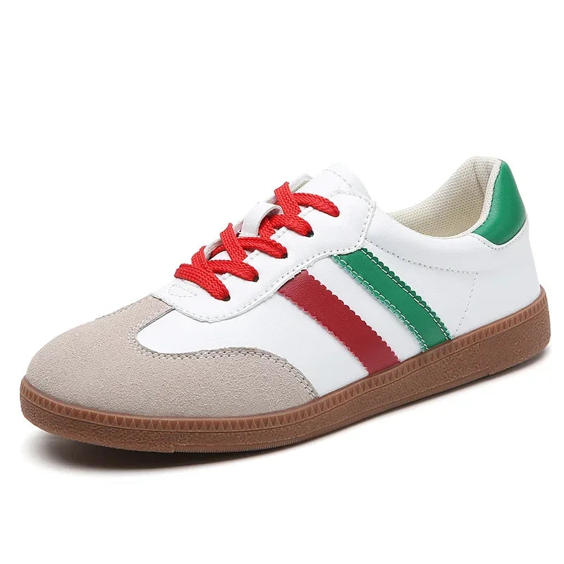 Women Sneakers Fashion Shoes Spring Trend Casual Flats Sneakers Female New Fashion Comfort White Vulcanized Platform Shoes 2024