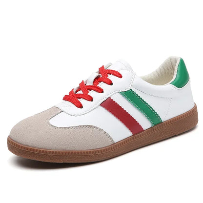 Women Sneakers Fashion Shoes Spring Trend Casual Flats Sneakers Female New Fashion Comfort White Vulcanized Platform Shoes 2024