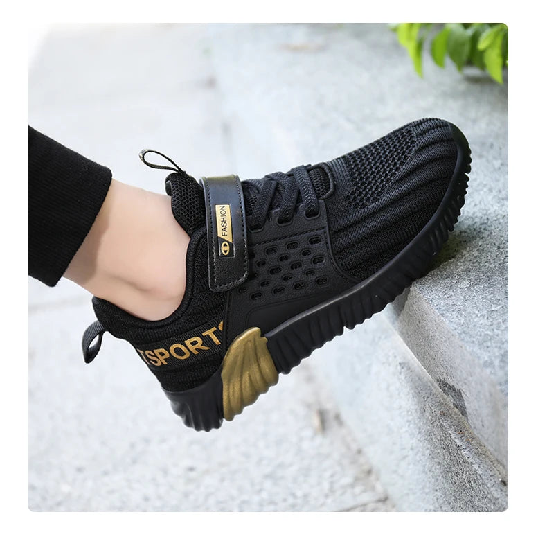 Boys Casual Shoes For Children Sneakers Shoes Mesh Anti-slippery Fashion Tenis Infantil Menino Spring