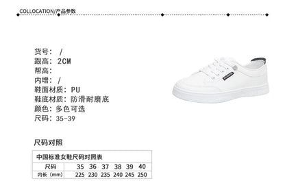Women's Fashion White Sneakers 2025 New Spring and Autumn Flat Casual Shoes ins Breathable Thin Summer Sneakers