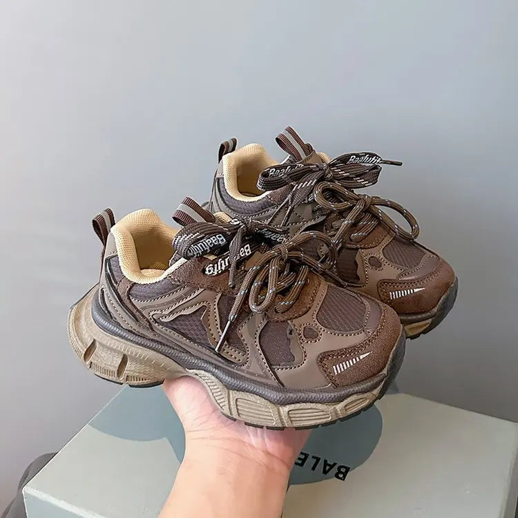 Unisex Kids Active Shoes New Autumn Winter Toddler Platform Sneakers Soft Sole All-day Comfort School Outdoor Sport Shoes