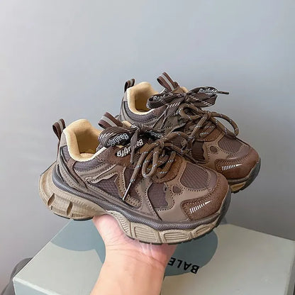 Unisex Kids Active Shoes New Autumn Winter Toddler Platform Sneakers Soft Sole All-day Comfort School Outdoor Sport Shoes