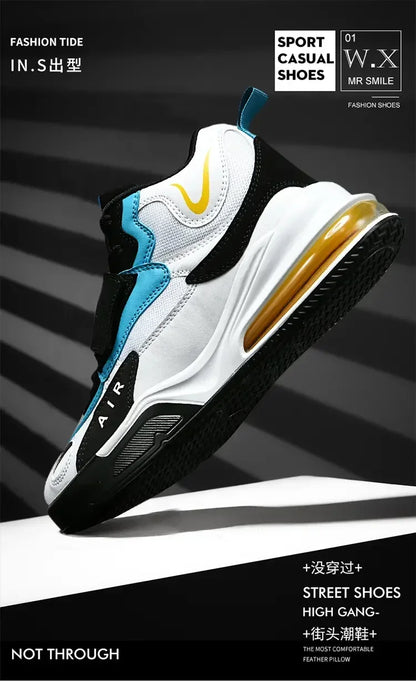 Basketball Shoes for Men Air Cushion Jogging Sport Shoe Breathable Women Basket Sneakers Comfortable Outdoor Training Shoes