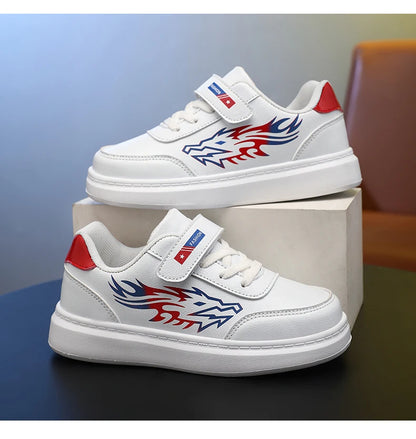 Children's Sports Shoes Boys Casual Running Sneakers Breathable Non-Slip Flat Walking Shoes Fashion Kids Athletic Footwear