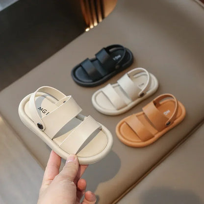 Children's Sandals  Summer New Style Beach Shoes Soft Bottom Boys' Shoes Trendy Casual Wear Ideal for Outdoor Activities