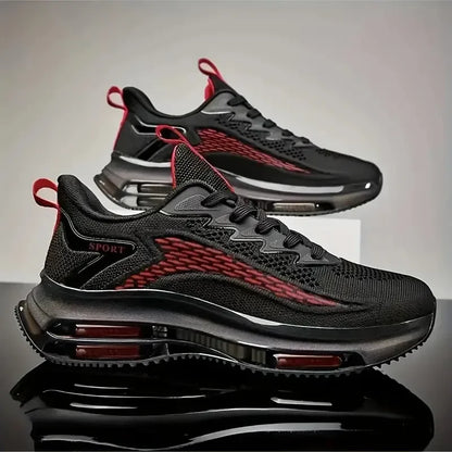High Quality Sneakers Male Trend Red Platform Basketball Shoes Men Casual White Sport Walking Sneakers Men's Trainer