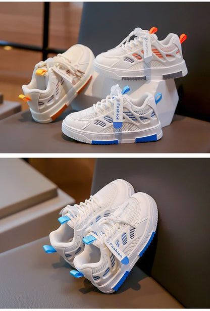 Boys Sneakers Girls Breathable Sport Shoes for Kids Children Autumn Non-slip Casual Student Shoes Outdoor Footwears Basket Shoes