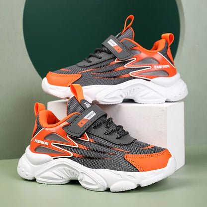 Children's Sports Shoes Summer Classic Outdoor Mesh Breathable Anti Slip Lightweight Running Shoes for Boys and Girls