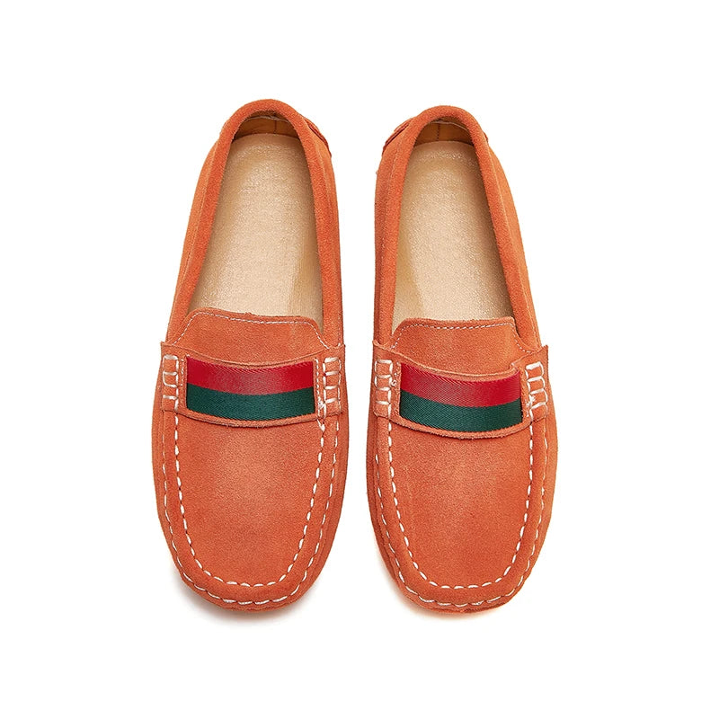 Hot Children Leather Shoes Boys Girls Kids Loafers Slip-on School Flats Casual Sneakers Performance Formal Occasions Party Shoe