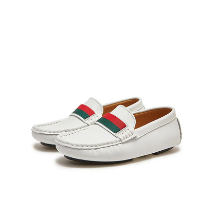Hot Children Leather Shoes Boys Girls Kids Loafers Slip-on School Flats Casual Sneakers Performance Formal Occasions Party Shoe