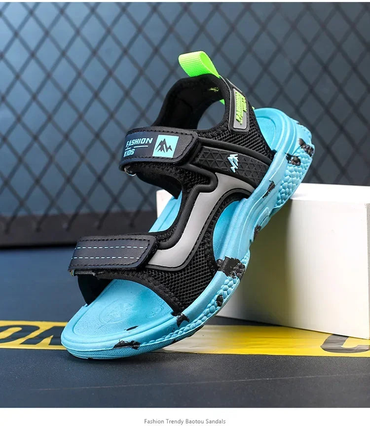 Casual Beach Water Children Shoes New Kids Summer Sandals Fashion Boys Sandals Soft Sole Lightweight Comfortable Sneakers