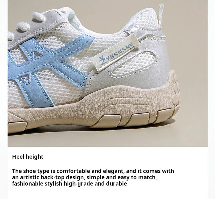 Women's Shoes Casual Platform Shoes Women Round Toe Lace-Up Tennis Vulcanized Sneakers New Style Korean Couple Elderly Shoes