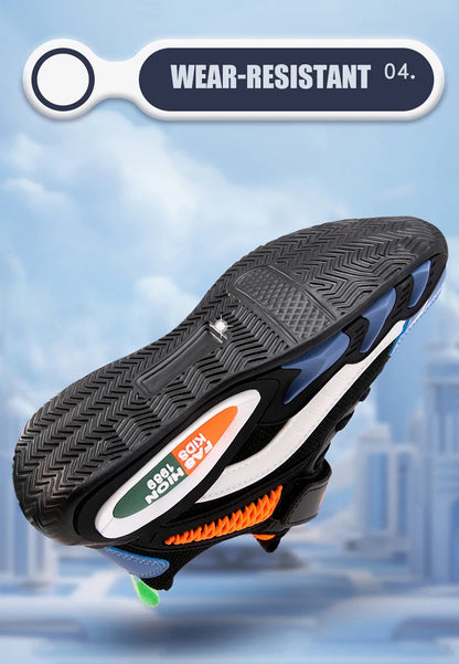 Children's Sneakers for Boys Breathable Mesh Running Sports Shoes Lightweight Students Kids Casual Walking Shoes Non-Slip