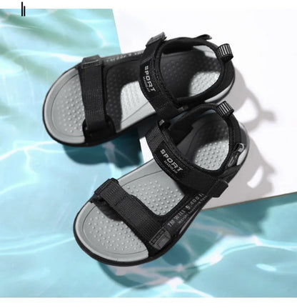 Summer Kids Sandals Breathable Boys Sandals Soft Comfortable Children's Shoes Outdoor Beach Girls Lightweight Slippers