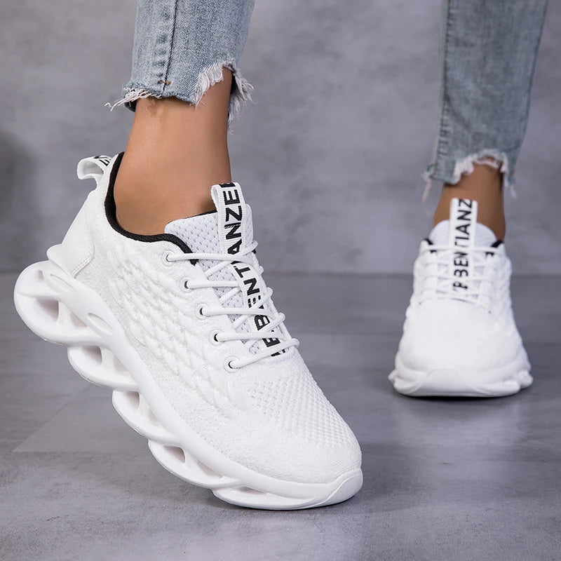 Women's Shoes Breathable Non-slip Casual Sneakers Lightweight Outdoor Comfortable Platform Walking Shoes