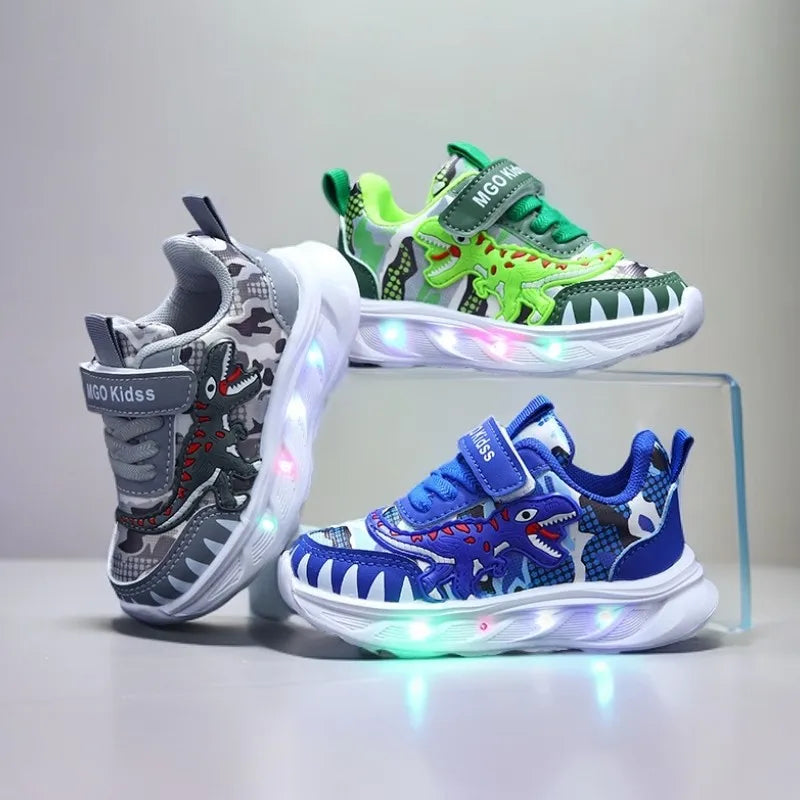 Imported Original Boys LED Lighted Shoes