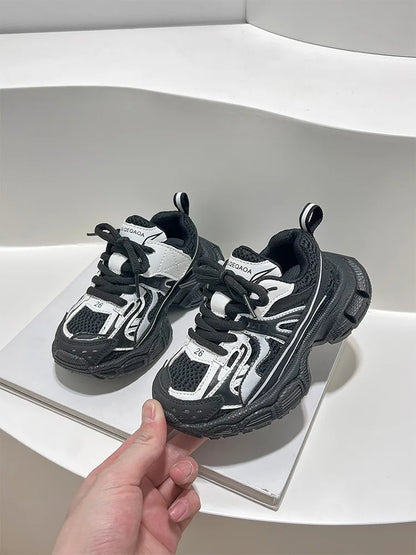 Boys Sneakers Spring Summer Toddler Kids Fashion Brand Sports Running Trainers Children Girls Breathable Shoe Non Slip Soft Sole