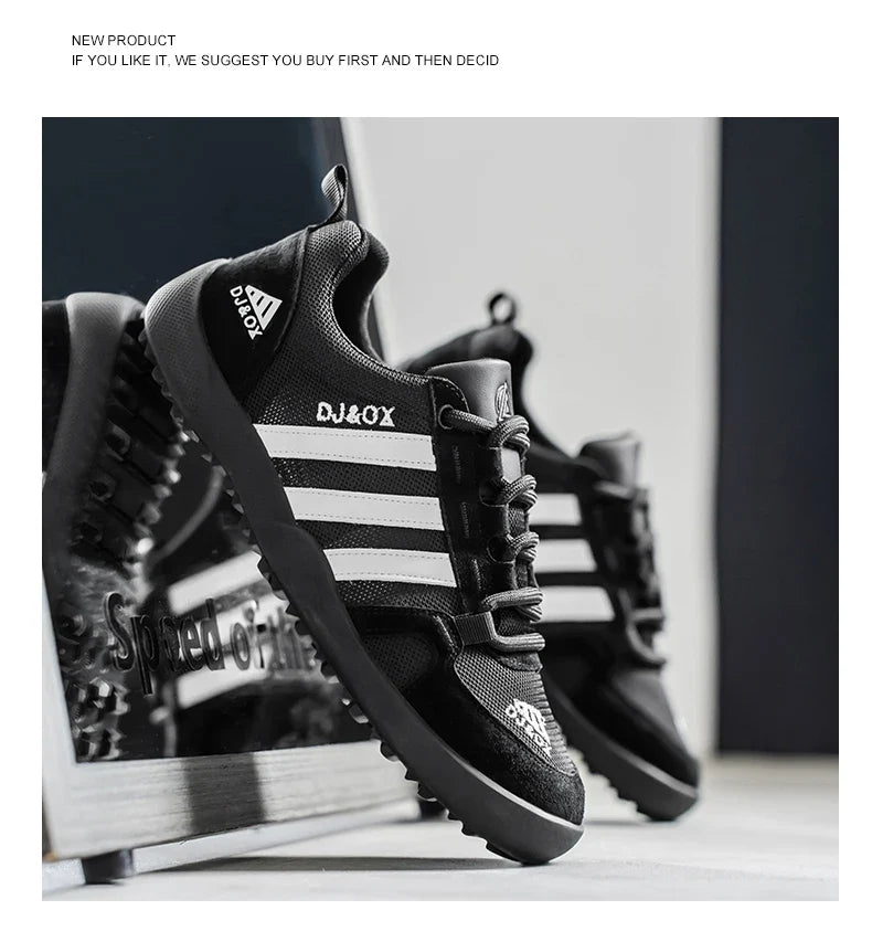 Men's Shoes Fashion Versatile Breathable Board Shoes Thick soled Trendy Casual Shoes (Available)