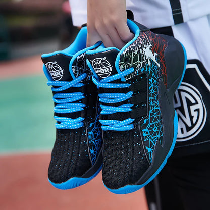Kids Sneakers Boys Basketball Shoes Children's Casual Shoes Outdoor Training Running Sneakers Child Non-slip Comfortable 8