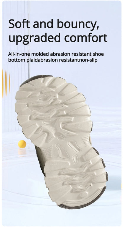 Boys Casual Shoes Non Slip Children Fashion School Walking Running Shoes Sport Kids Leather Sneakers Four Season Size 27-37