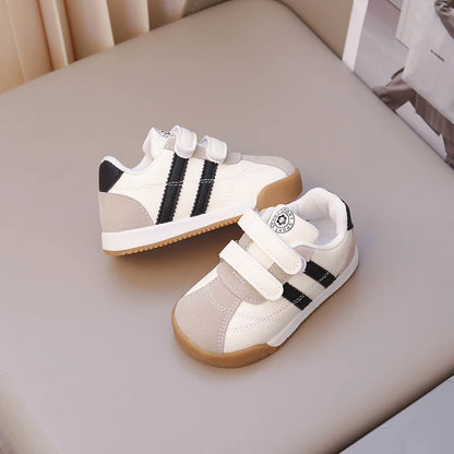 Boys Baby Shoes Four Seasons Models Soft Boys Girls Argyle Shoes 0-6 Years Old Green Children's Single Shoes Small Kids Sneakers