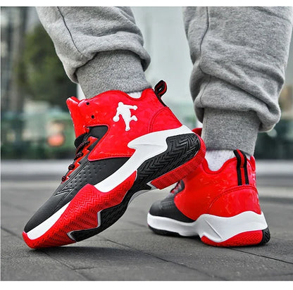 Kids High Top Basketball Shoes for Sports