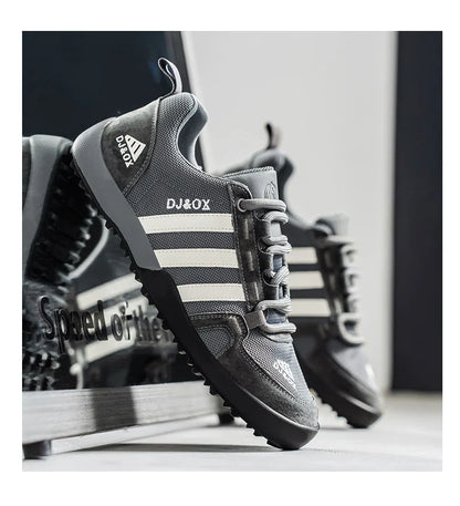 Men's Shoes Fashion Versatile Breathable Board Shoes Thick soled Trendy Casual Shoes (Available)