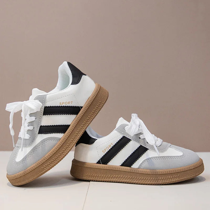 Kids Sneakers for Girls Spring Autumn New Boys Sneakers Fashion Patchwork Versatile Children Causal Tennis Shoes Hook Loop