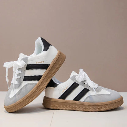 Kids Sneakers for Girls Spring Autumn New Boys Sneakers Fashion Patchwork Versatile Children Causal Tennis Shoes Hook Loop