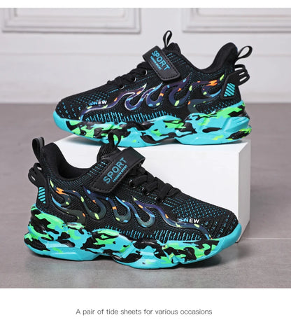 Boys Running Shoes Children Sneakers Mesh Kids Casual Sneakers for Boys