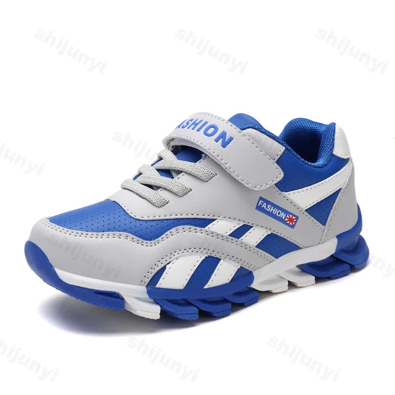 Boys' Fashion Trend Low Top Thick Sole Casual Sports Shoes 2025 Autumn New Style Childrens' Comfortable Platform Chunky sneakers
