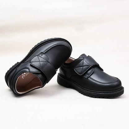 Student Shoes Season Shoes for Boys Black Shoe Children Boy 2025 Spring and Autumn The New British Style Performance Formal Wear