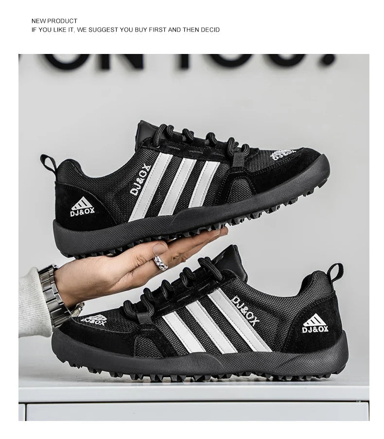 Men's Shoes Fashion Versatile Breathable Board Shoes Thick soled Trendy Casual Shoes (Available)
