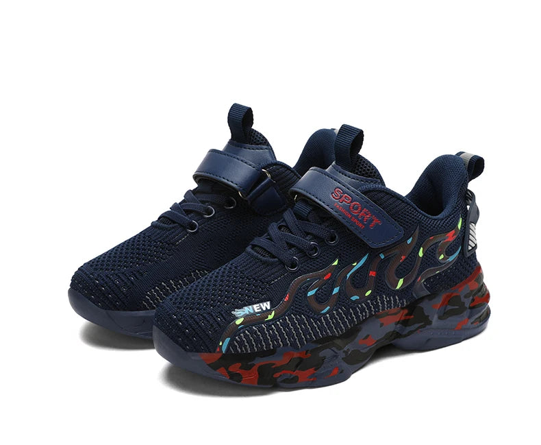 Boys Running Shoes Children Sneakers Mesh Kids Casual Sneakers for Boys