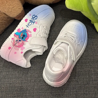 children's stitch sneakers girls boys shoes Casual basketball Kid Running Fashion Sports 4 and12 year old girls Shoes Gift