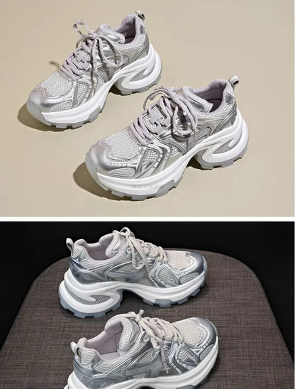 Athletic Woman Footwear New Sneakers Sports Designer Luxury Vulcanized Shoe Trends On Sale Mesh Breathable Shoes for Women