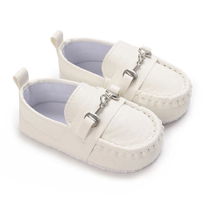 Casual Slip On Low Top Loafer Shoes For Baby Boys, Lightweight Comfortable Non Slip Flat Shoes For Indoor Outdoor Walking