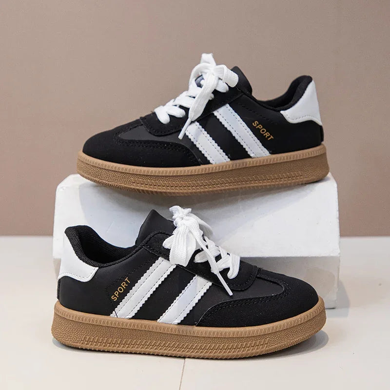 Kids Sneakers for Girls Spring Autumn New Boys Sneakers Fashion Patchwork Versatile Children Causal Tennis Shoes Hook Loop