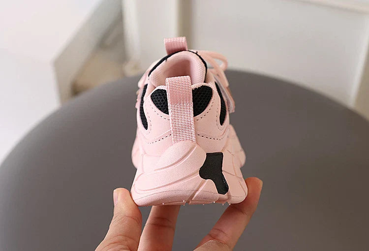 New Boy Fashion Sneaker Spring Mesh Breathable Platform Running Shoes Tennis Shoe High Quality Non Slip Sport Shoes Girls I01125
